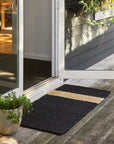 Zebra Irving Stripe Jute Mat