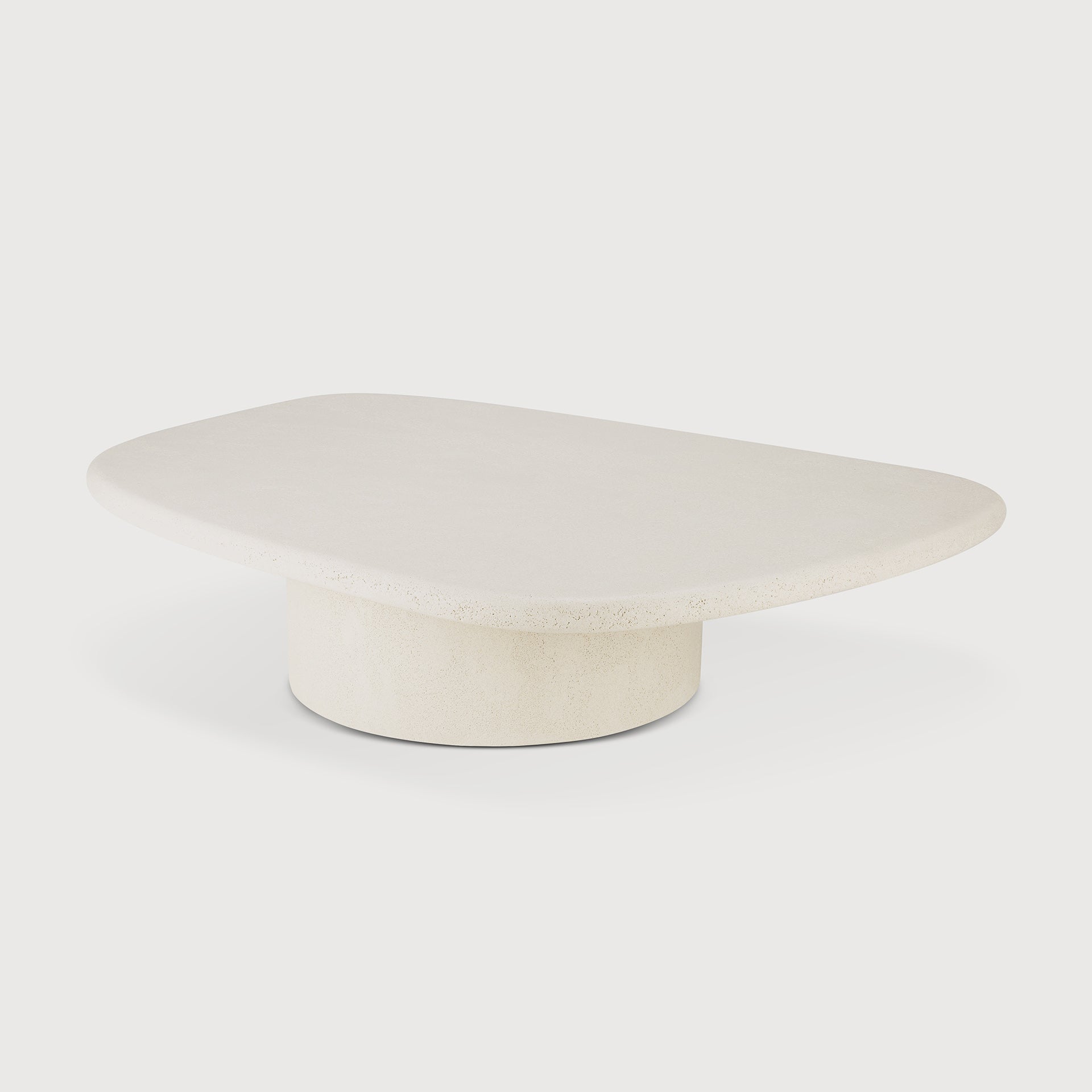 Ethnicraft Microcement Elements Pebble Coffee Table