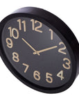 Cuneen Wall Clock Black