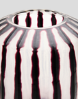 The Foundry Banda Vase, Colour - Garnet