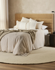 Dorset Natural White Round Floor Rug