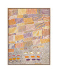Aboriginal Collection - Lupul Orange Canvas Art Print