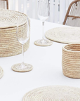 Round Palm Fibre Coasters by The Dharma Door