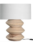 Uniqwa Stacks Table Lamp - Oatmeal