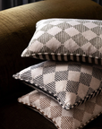 Quinn Olive Reversible Linen Cushion
