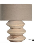 Uniqwa Stacks Table Lamp - Oatmeal