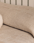 Palermo Natural French Linen Bedcover