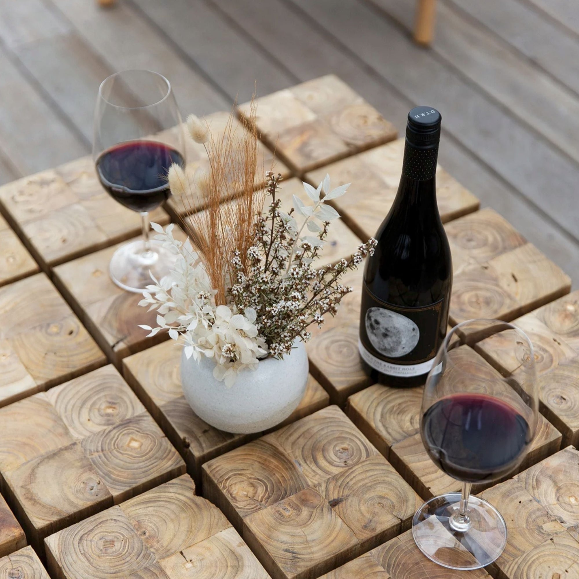 Uniqwa Hamali Block Coffee Table - Natural