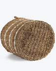 Wicka Southsea Banded Round Basket