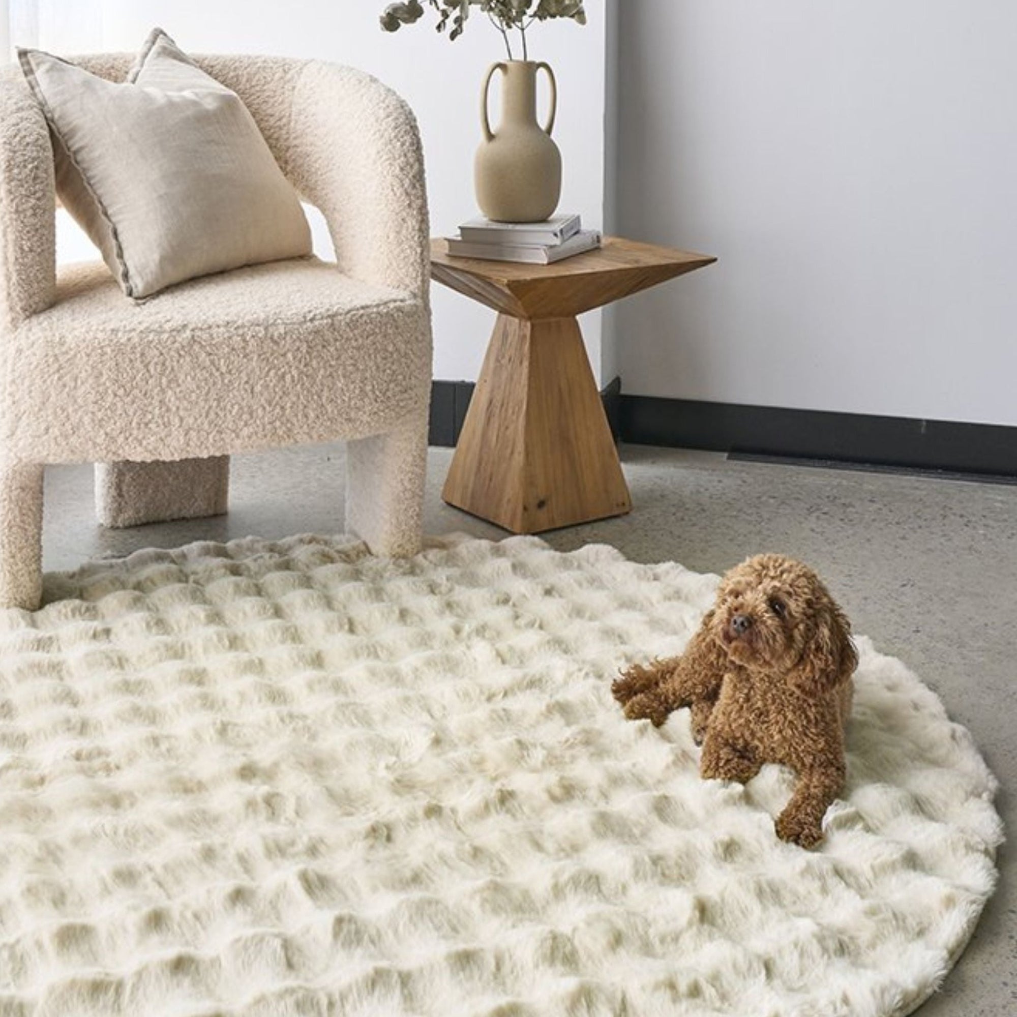 J+J Bubble Washable Rug
