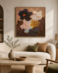 Golden Hour Blooms Canvas Art Print