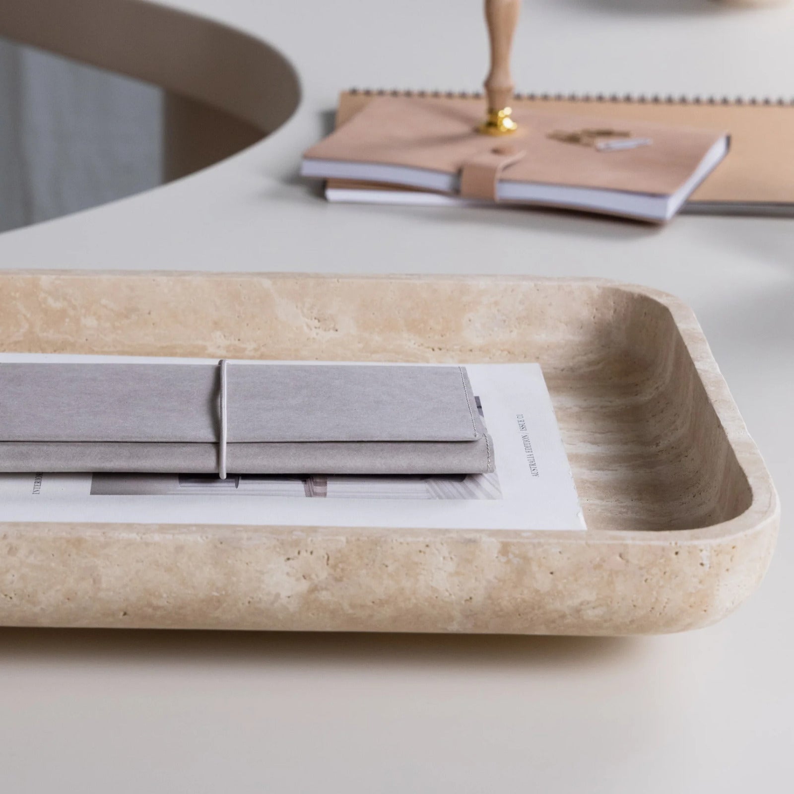 CoTheory Architect Footed Letter Tray