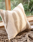 Zanth Linen Cushion - Ivory/Natural