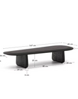 Liana Oak Coffee Table