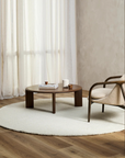 Dorset Natural White Round Floor Rug