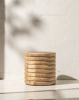 Aile Stacked Side Table Wide