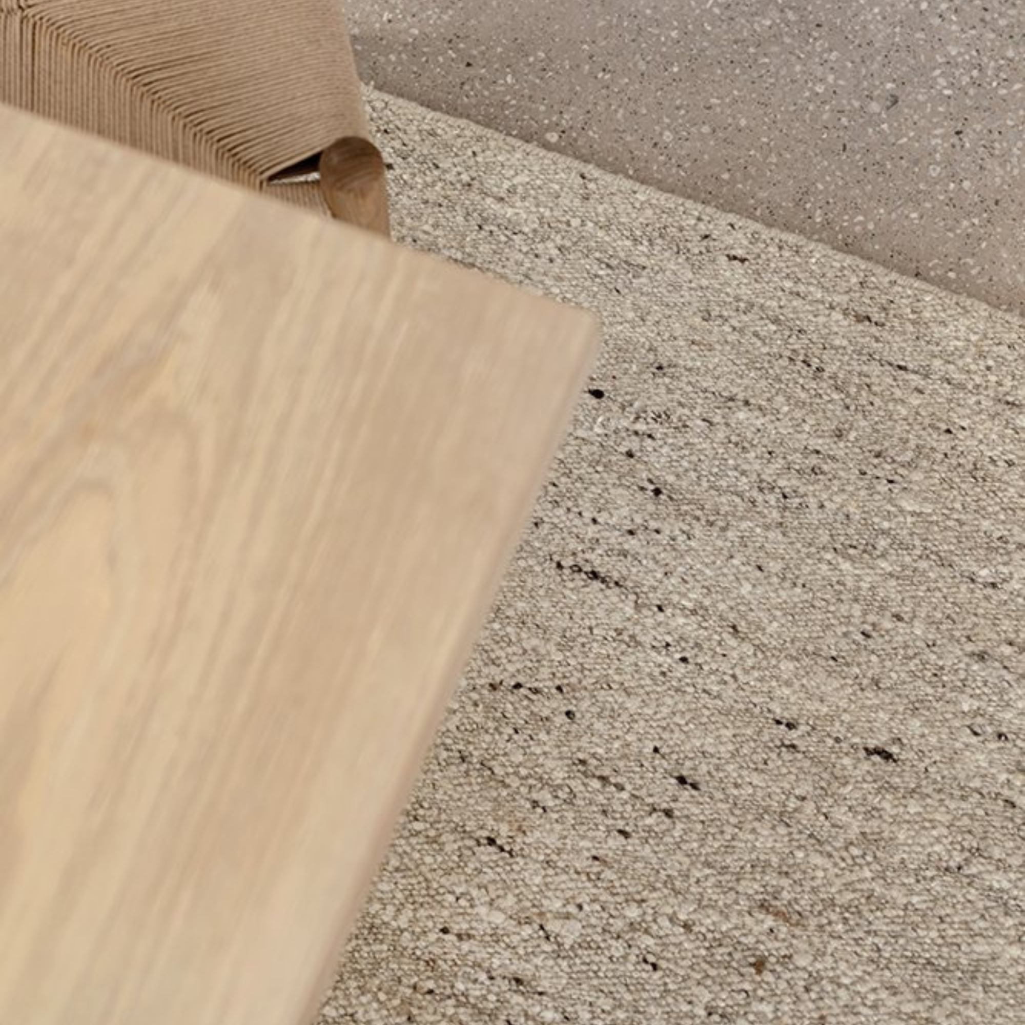J+J Sable Elm Wool Rug