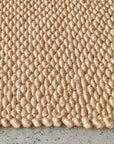 Honeycomb Natural Jute Rug