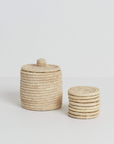 Round Palm Fibre Coasters by The Dharma Door