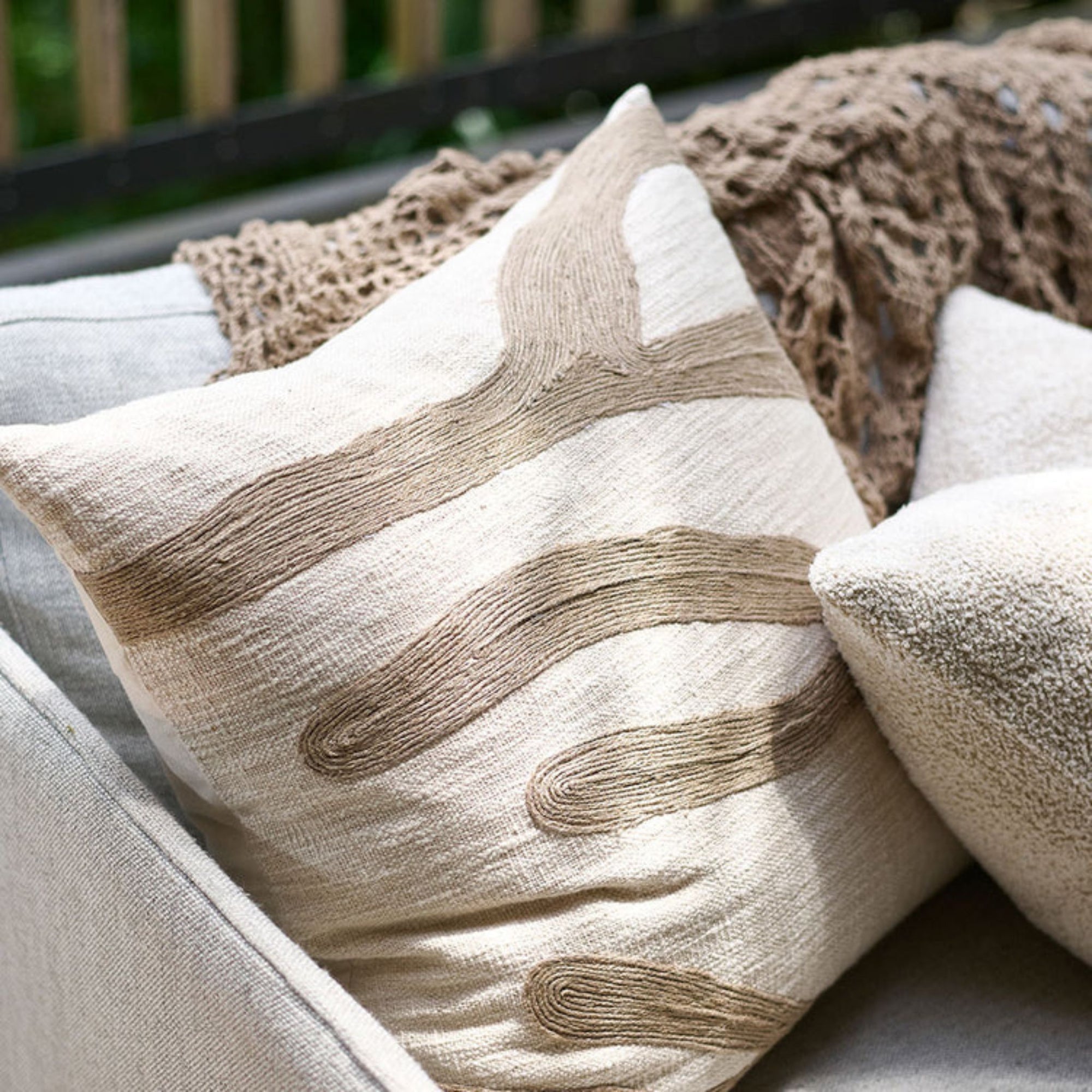 Eadie Zanth Linen Cushion