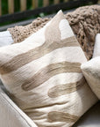 Zanth Linen Cushion - Ivory/Natural