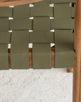 Vivica Dining Chair - Olive Leather