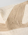 Zanth Linen Cushion - Ivory/Natural