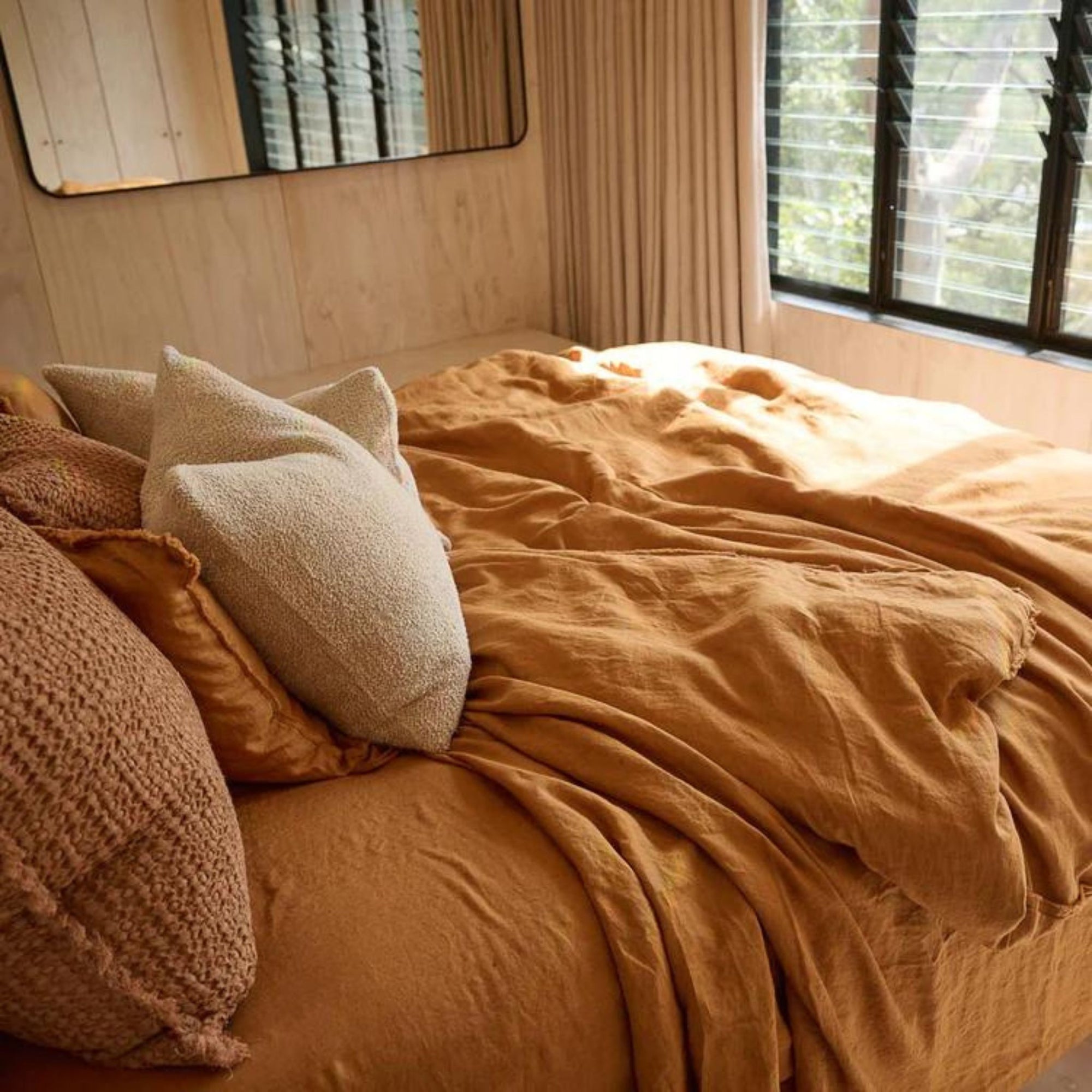 Eadie Sand Cushion - Ivory