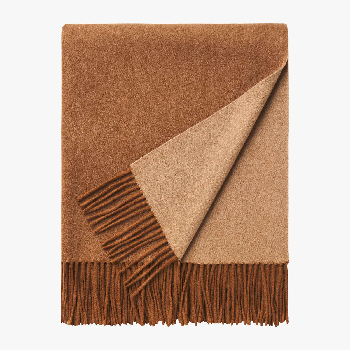 Camille Caramel/Latte Grand Throw