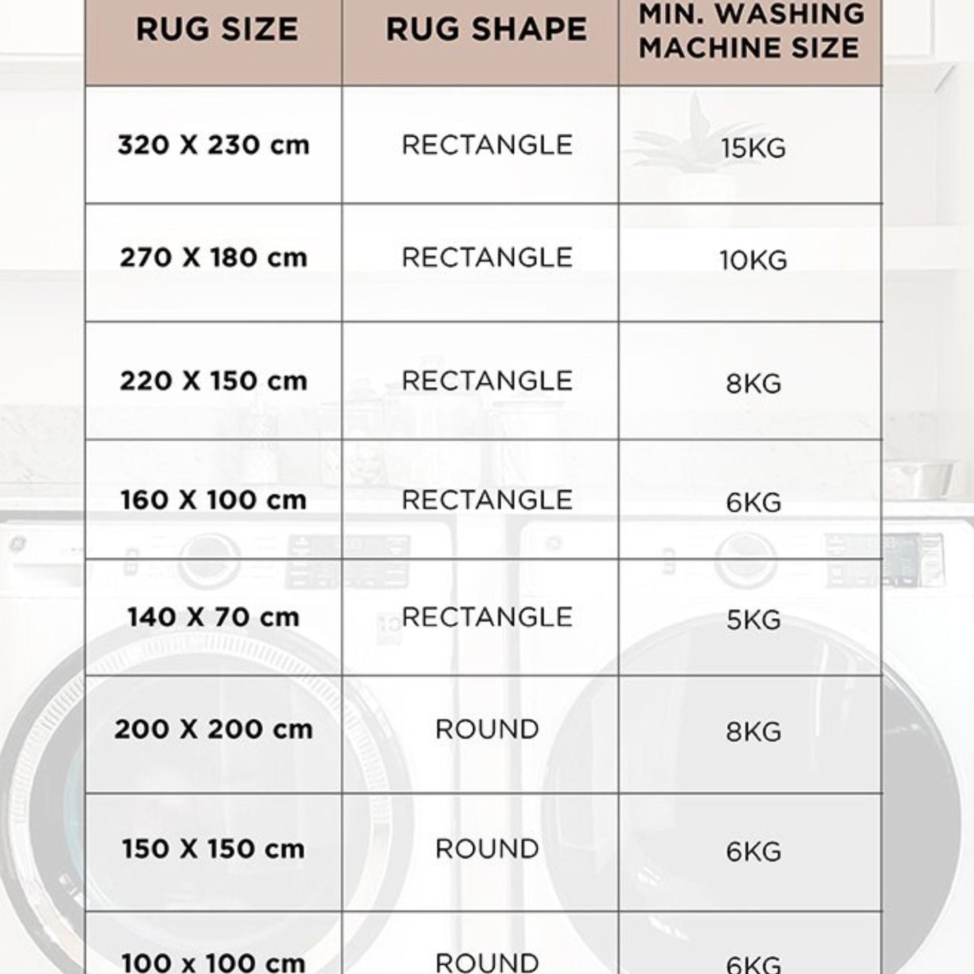 J+J Bubble Washable Rug