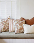 Eadie Wander Cushion - Nutmeg