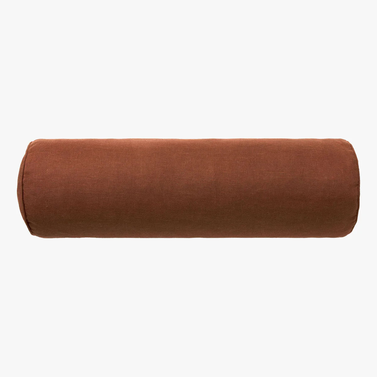 Mae Maple Pure Linen Bolster Cushion