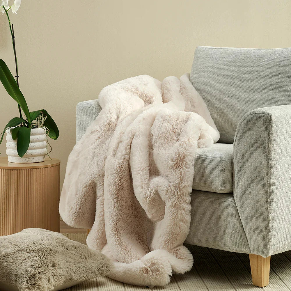 Pelage Ivory Throw