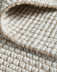 Nanyama Wool/Jute Rug - Natural