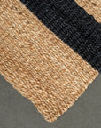 Zebra Baxter Stripe Jute Mat