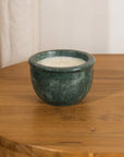 Cira Hand Poured Soy Candle in Marble Vessel