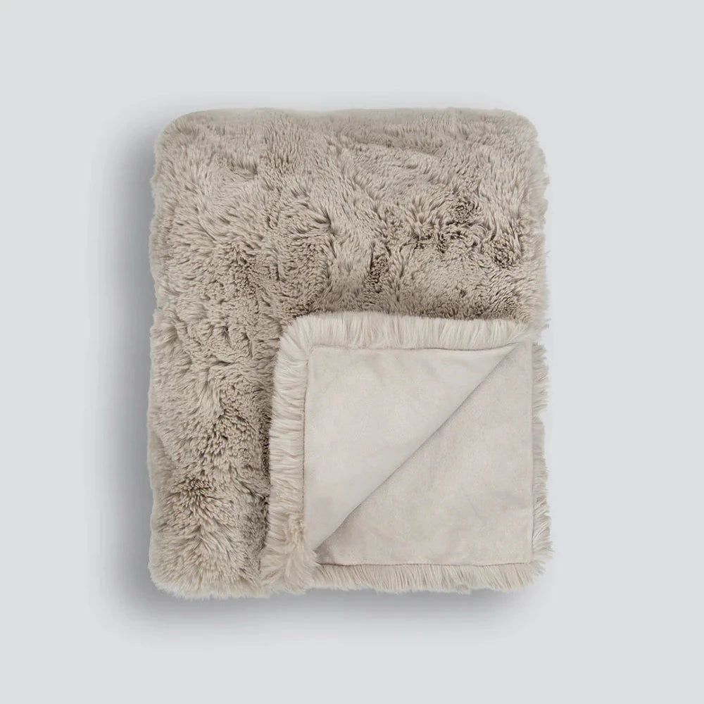 Pelage Taupe Throw