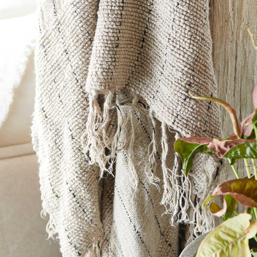 Eadie Mayla Linen Throw - Pre-order