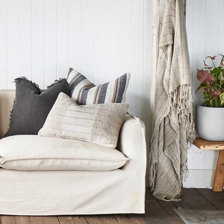 Eadie Mayla Linen Throw - Pre-order