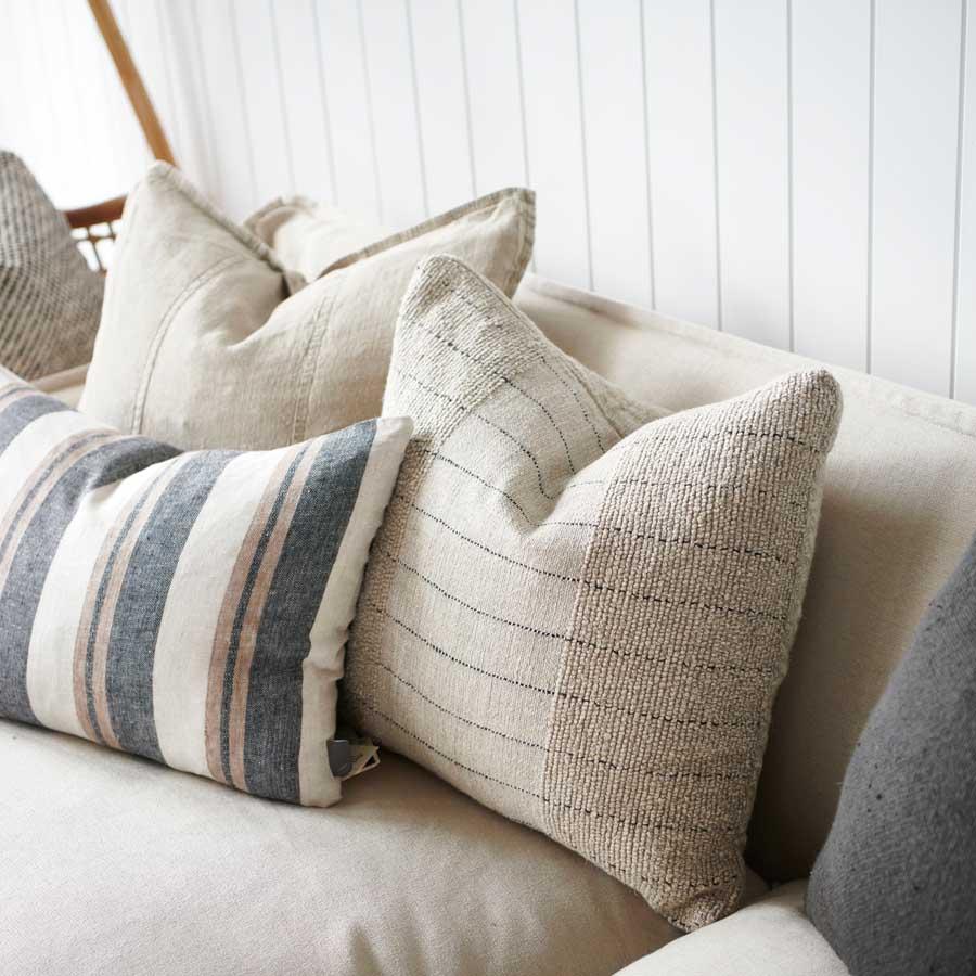 Mayla Handwoven Linen Cushion