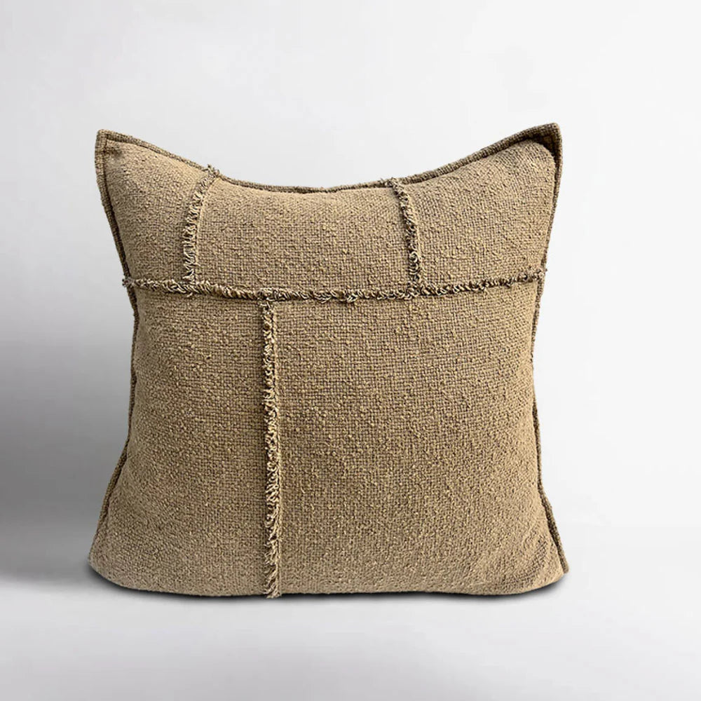 Eadie Aerial Cushion in Moss Green