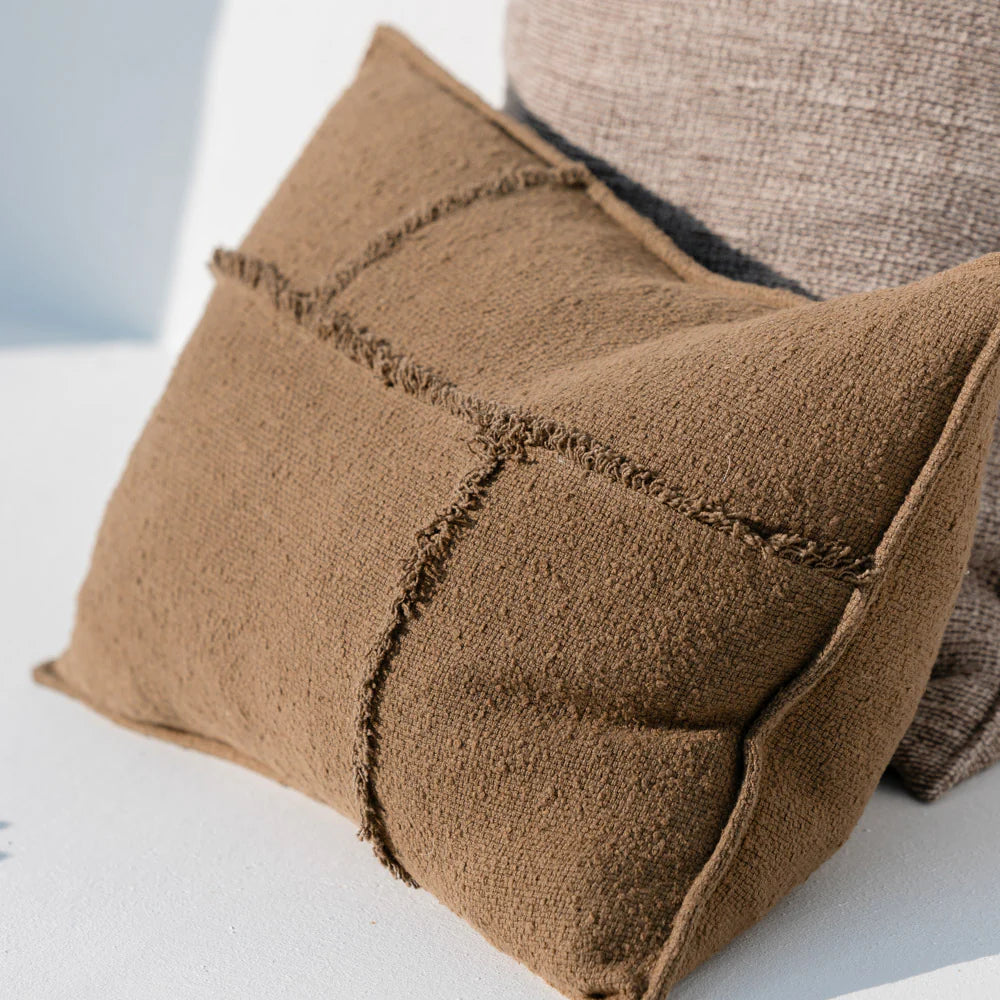 Eadie Aerial Cushion in Moss Green