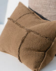 Eadie Aerial Cushion in Moss Green