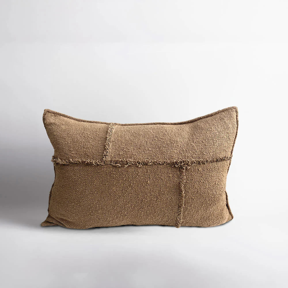 Eadie Aerial Cushion in Moss Green
