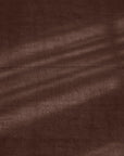 Eadie Luca Linen Bed Cover - Chocolate