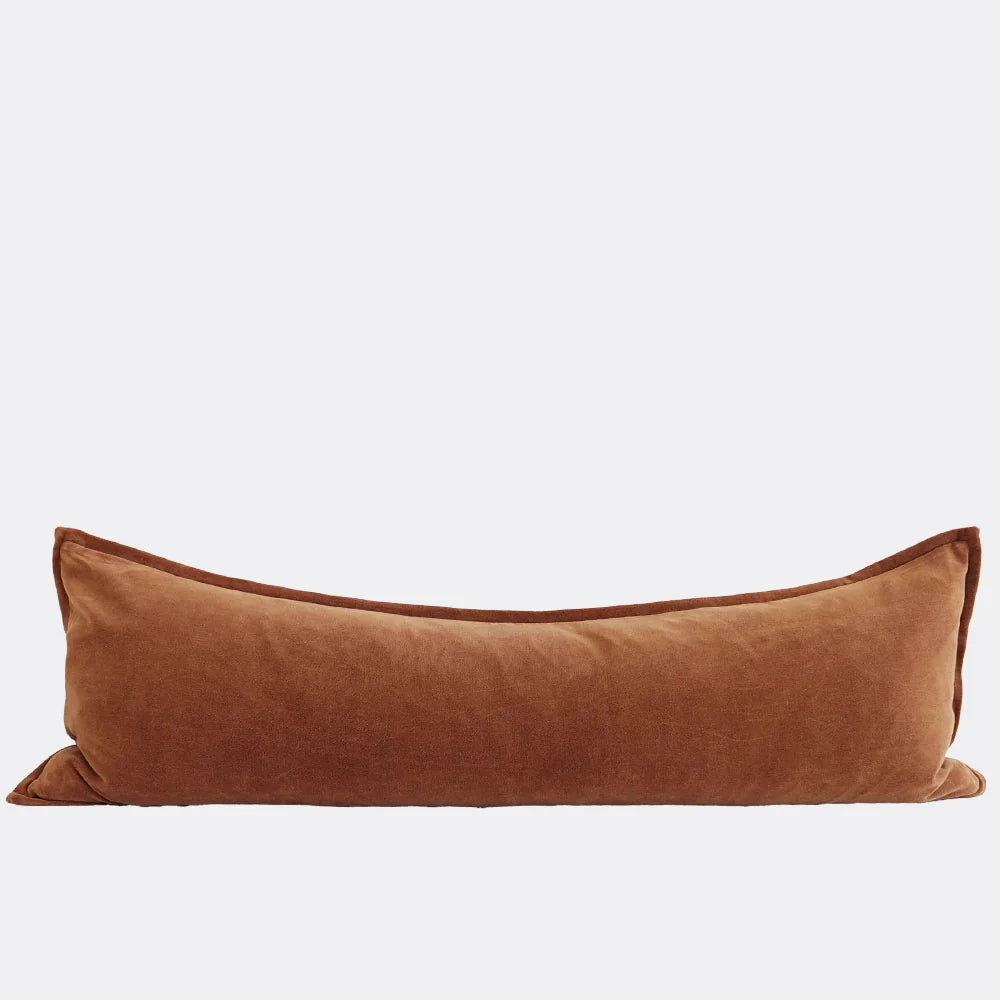 Eadie Evelyn Velvet Long Lumbar Cushion