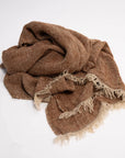 Eadie Tabako Linen Throw