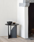 Ethnicraft Geometric Side Table in Oak Black