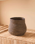 Sabine Woven Basket - Indigo