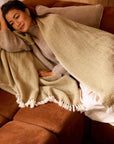 Copenhagen Wasabi Pure Cashmere Throw